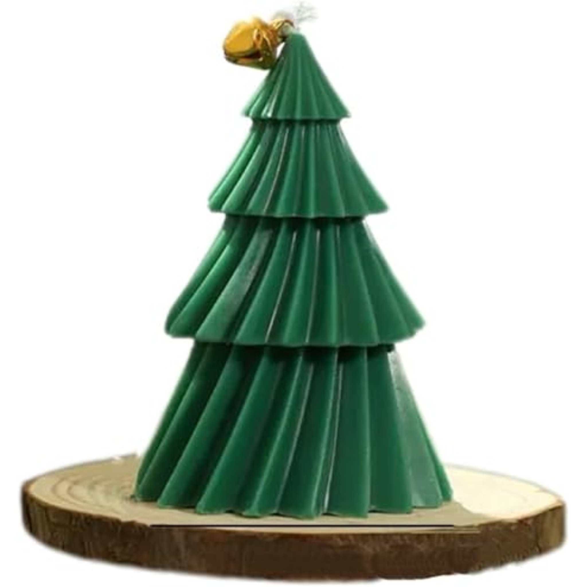 Lot de 3 Bougies Parfumées de Noël pour Femmes, Design Père Noël & Sapin, Cire Durable, Parfum Cèdre & Vanille, Coffret Cadeau Décoratif