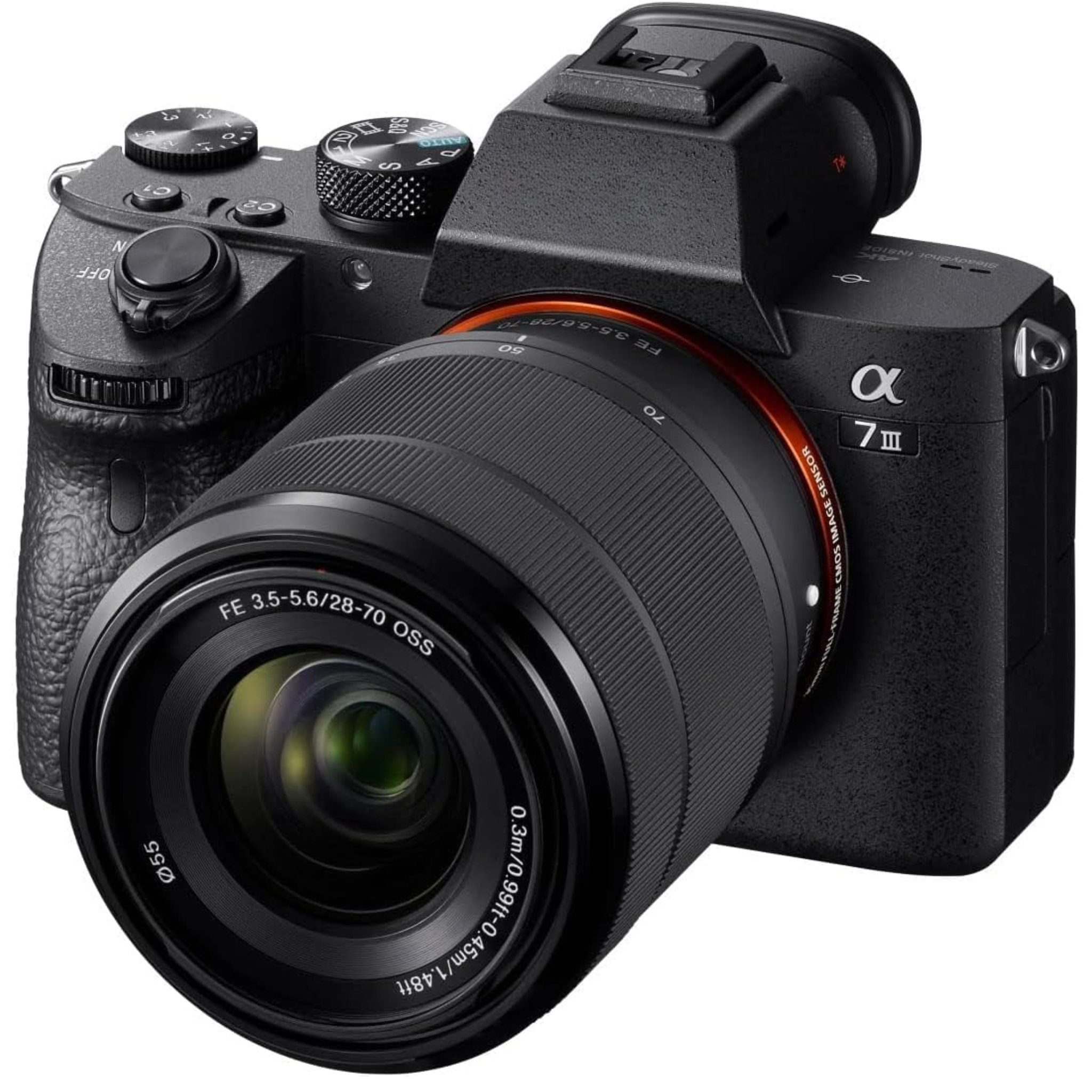 Appareil Photo Hybride Plein Format 24,2MP – Objectif Zoom 28-70mm, Autofocus Rapide, Stabilisation 5 Axes, Vidéo 4K HDR, Batterie Haute Capacité