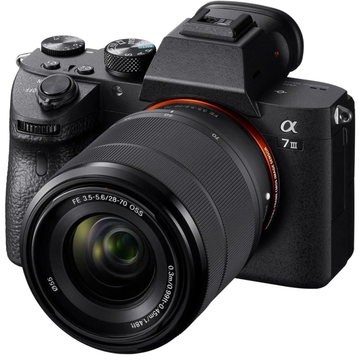 Appareil Photo Hybride Plein Format 24,2MP – Objectif Zoom 28-70mm, Autofocus Rapide, Stabilisation 5 Axes, Vidéo 4K HDR, Batterie Haute Capacité