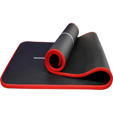 Tapis de Yoga Épais 10 mm / 15 mm – Tapis Antidérapant pour Yoga, Pilates, Gym, Sports, Camping