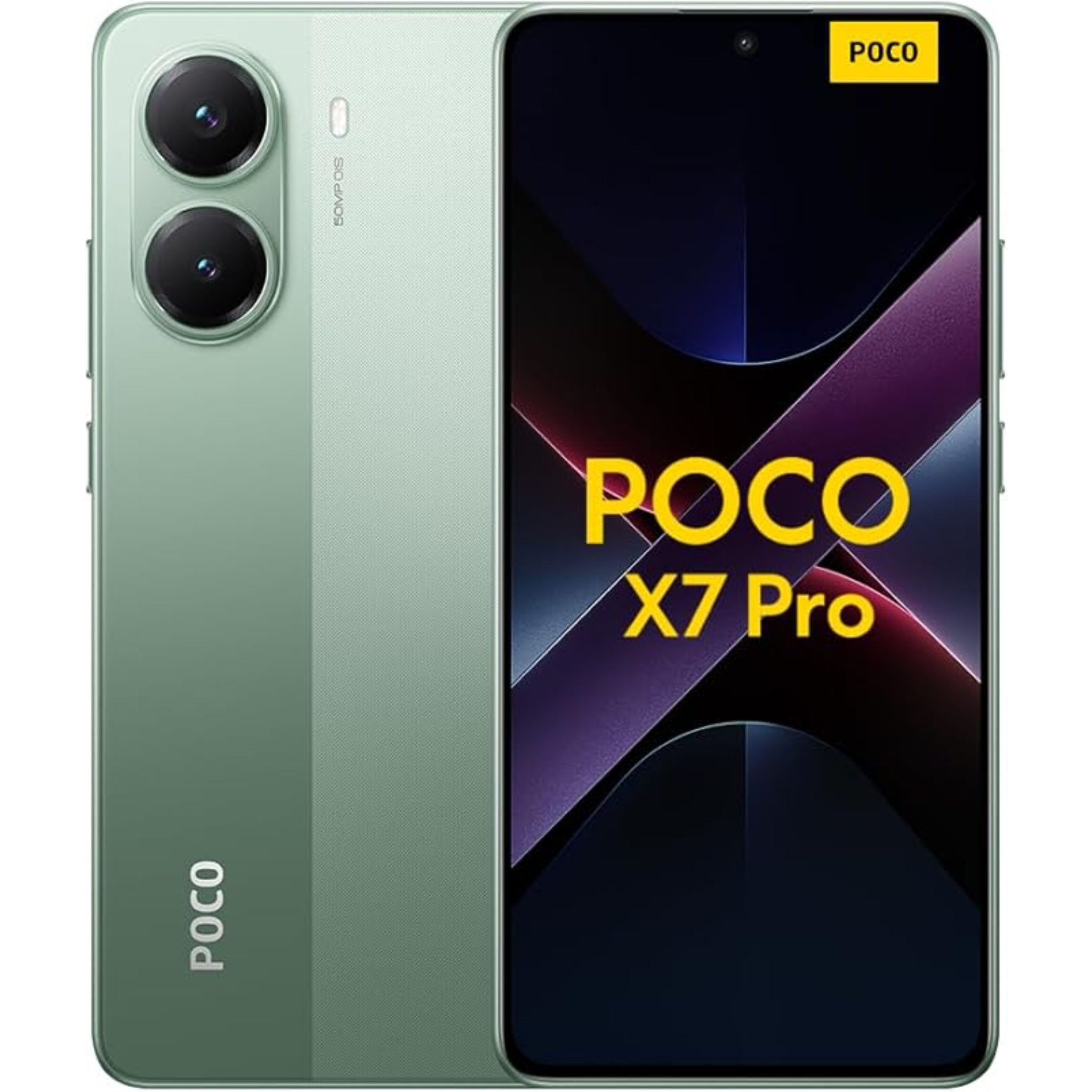 X7 Pro Smartphone 8 Go + 256 Go, Appareil Photo 50 MP avec OIS, Batterie 6000 mAh HyperCharge 90 W, IP68 Étanche, Processeur Snapdragon, 5G, Fonctionnalités IA – Vert (Chargeur Non Inclus)