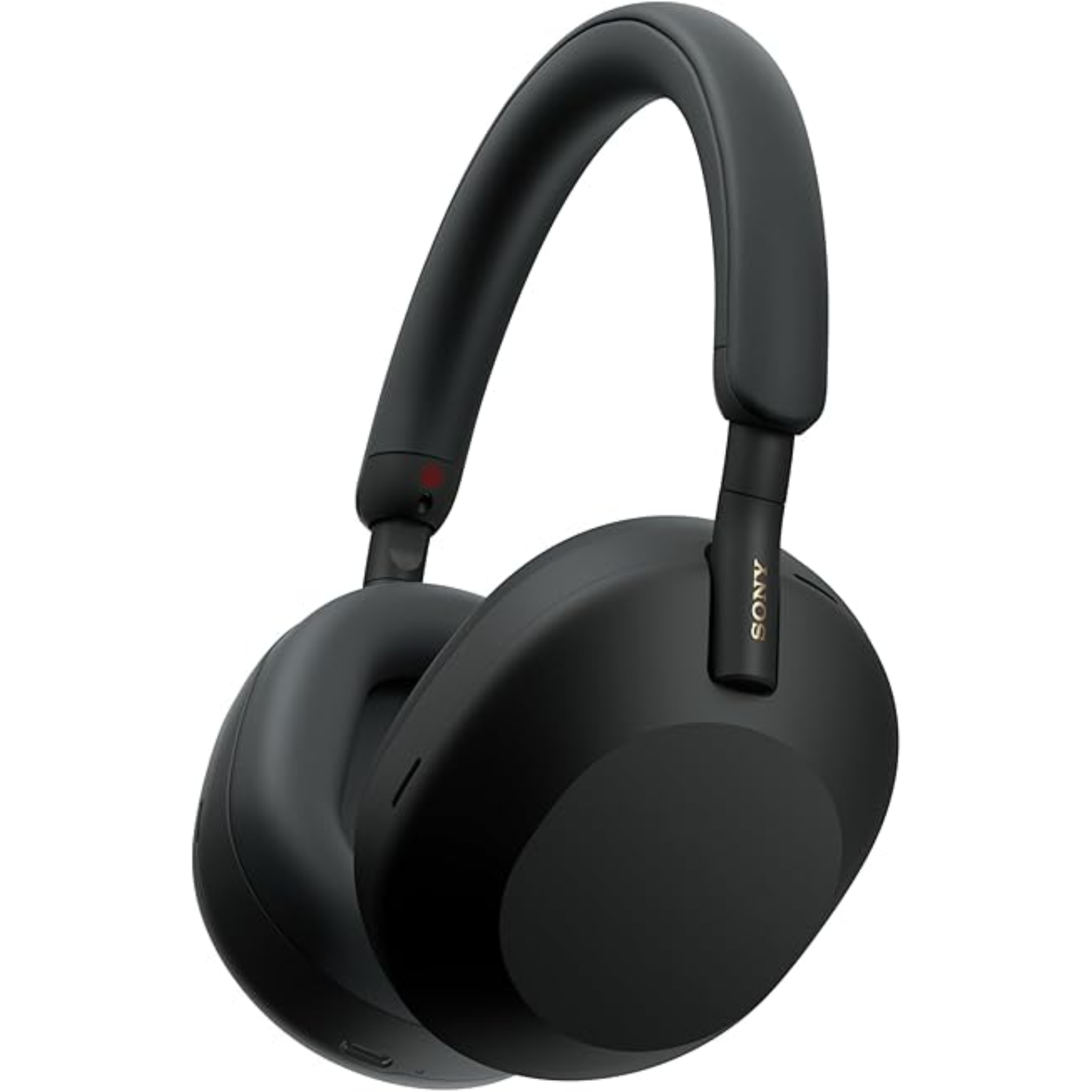 WH-1000XM5SA – Cas Souple, Casque Sans Fil à Réduction de Bruit Premium Over-Ear, Bluetooth, Audio Hi-Res, Appels Clairs, 30h d’Autonomie, Noir (Cas Souple Inclus)