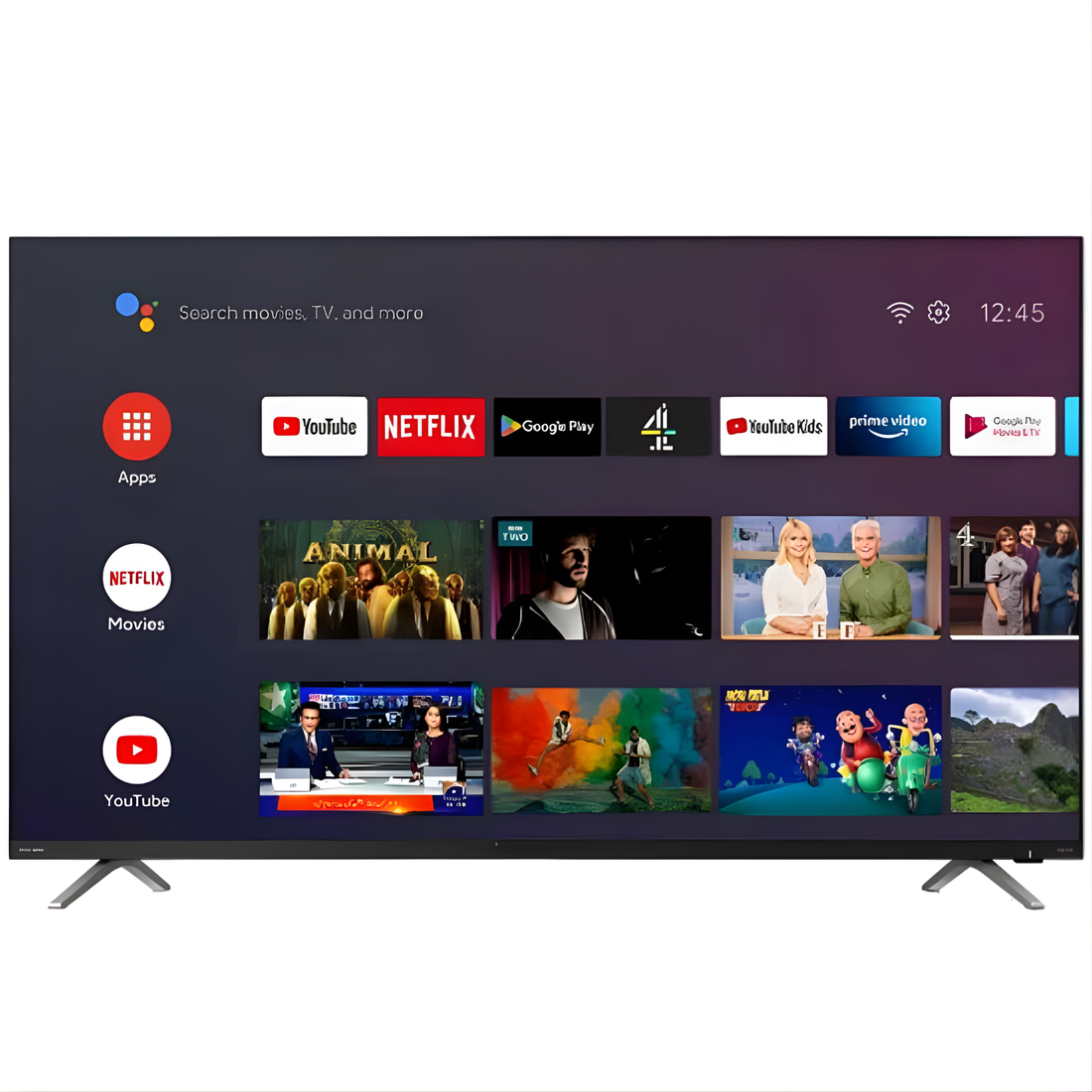 Téléviseur LED 32” – Design Compact | Mode Économie d’Énergie | Menu Gaming | Streaming Intégré