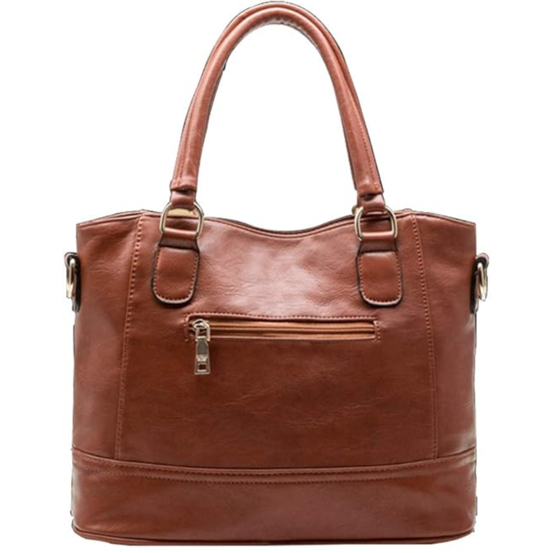 Sac à Épaule en Cuir pour Femme – Sac PU Doux Multi-Poches avec Bandoulière Réglable, Léger et Élégant