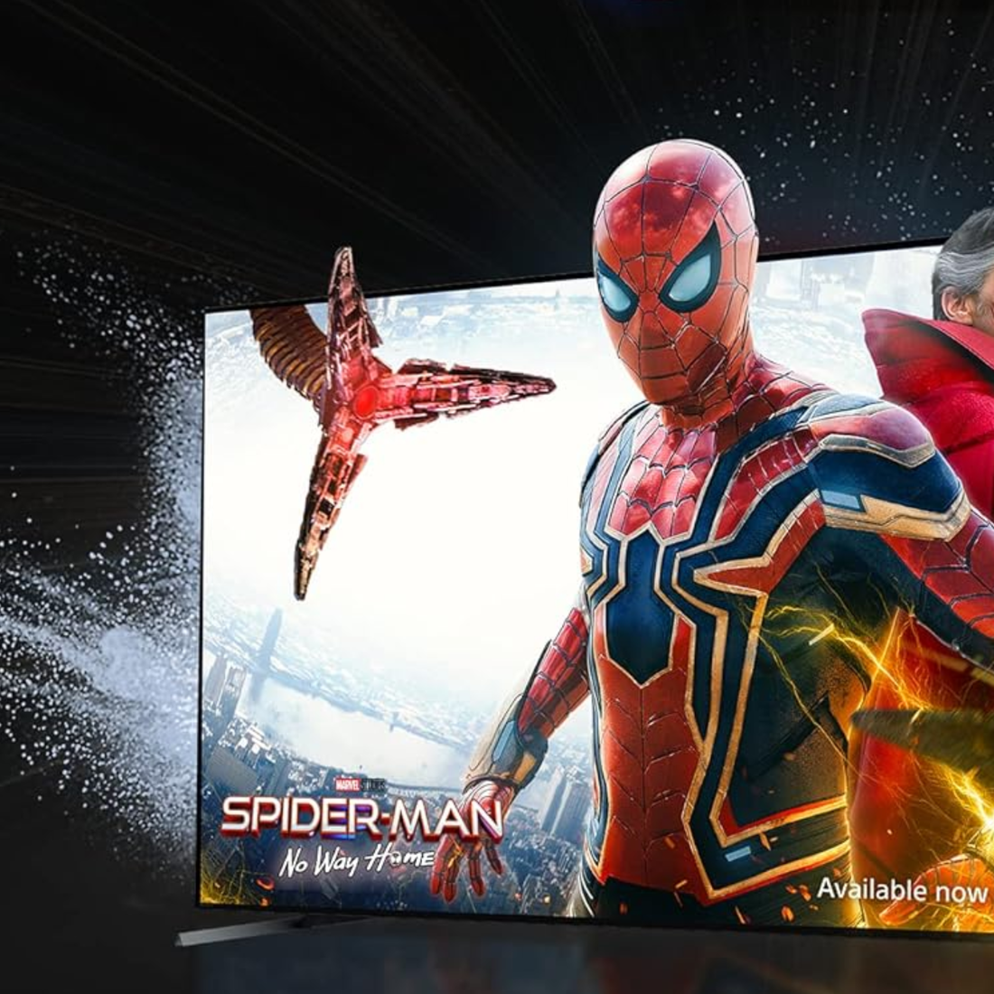 Téléviseur LED 4K 43” – Design Compact | Mode Économie d’Énergie | Menu Gaming | Streaming Intégré