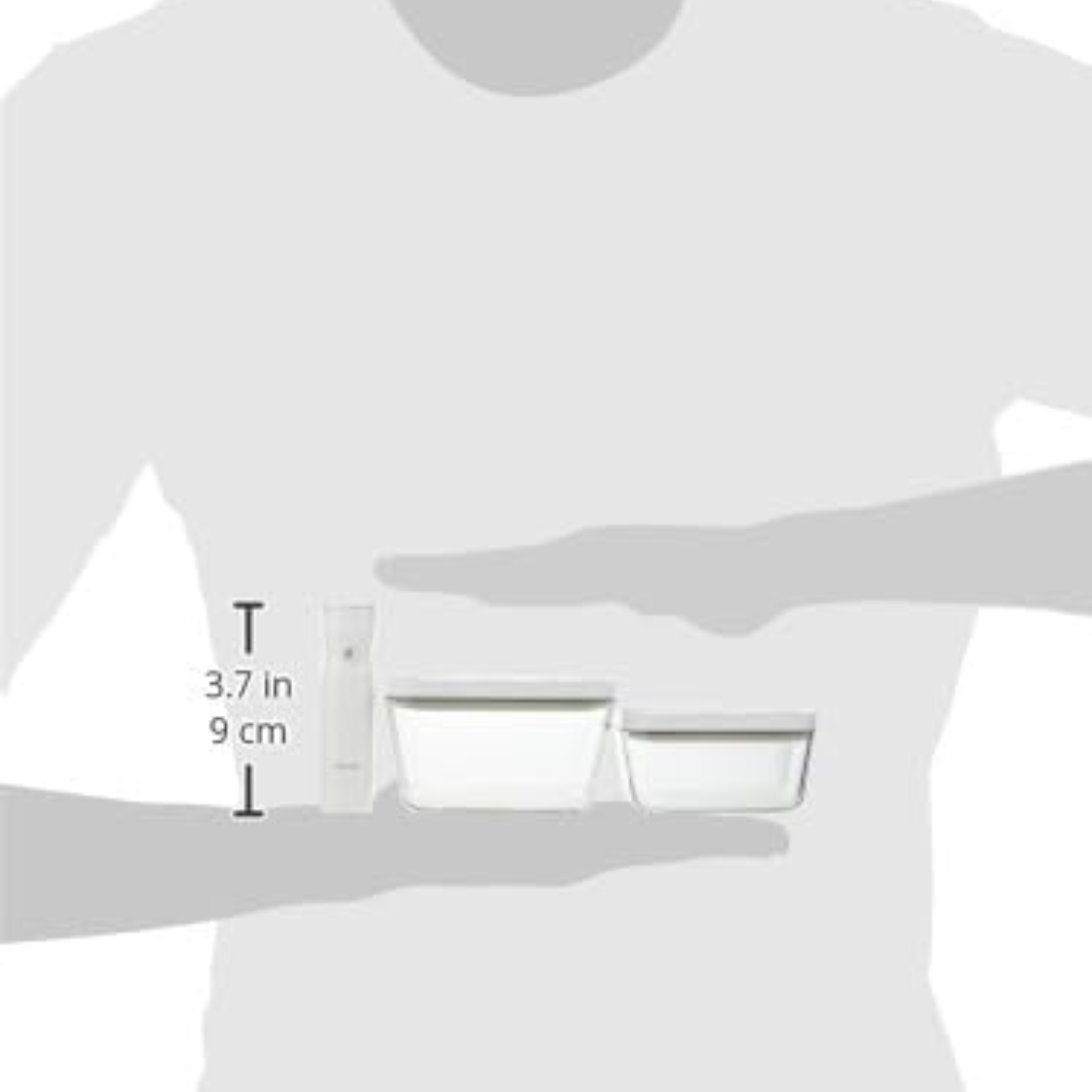 Kit Complet de Conservation Sous Vide – Pompe + 2 Boîtes Rectangulaires (M/L) + 4 Sacs Réutilisables, Fresh & Save (Sans Marque)