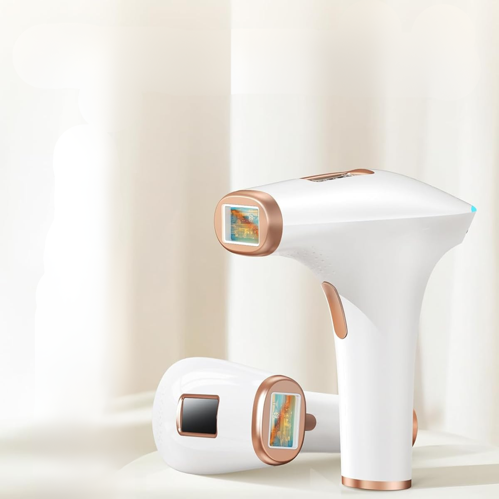 Appareil IPL d’Épilation à Lumière Pulsée avec Fonction de Refroidissement – 9 Niveaux & 3 Modes HR/SC/RA pour Hommes et Femmes (Blanc)