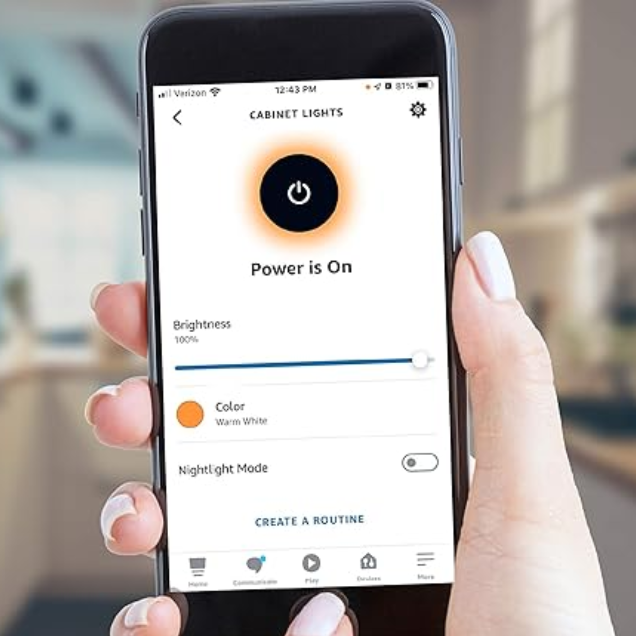 Kit d’Éclairage Intérieur Connecté Compatible Alexa – Barres LED 9" Ajustables Sous Meuble (x3), Variation de Lumière, Commande Vocale, Certifié “A Certified for Humans” (LEDUC9-3CCT-ACK)