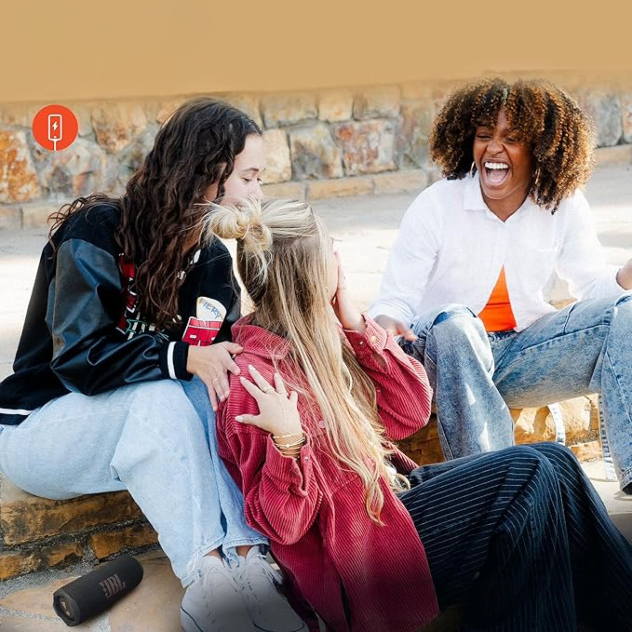 Flip 7 Enceinte Bluetooth Portable, Son Pro 70W avec AI Boost, Batterie 16h, Étanche IP68, Résistante aux Chocs et à la Poussière, Connexion Multi-Enceintes Auracast – Noir