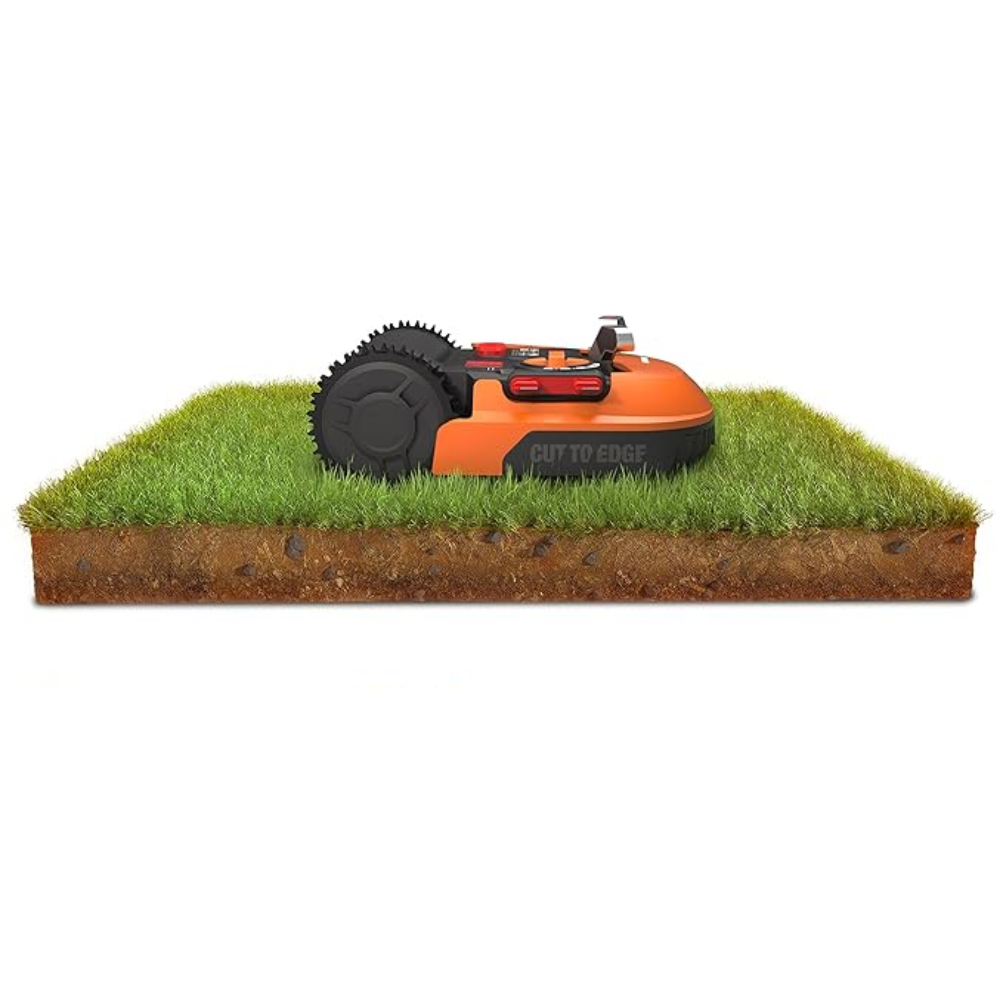 Robot Tondeuse Landroid WR167E Sans Fil (700 m²) + Abri Garage Blanc – Connecté WiFi/Bluetooth, Coupe Bordures, Automatique, Protection Soleil/Pluie (Sans Marque)