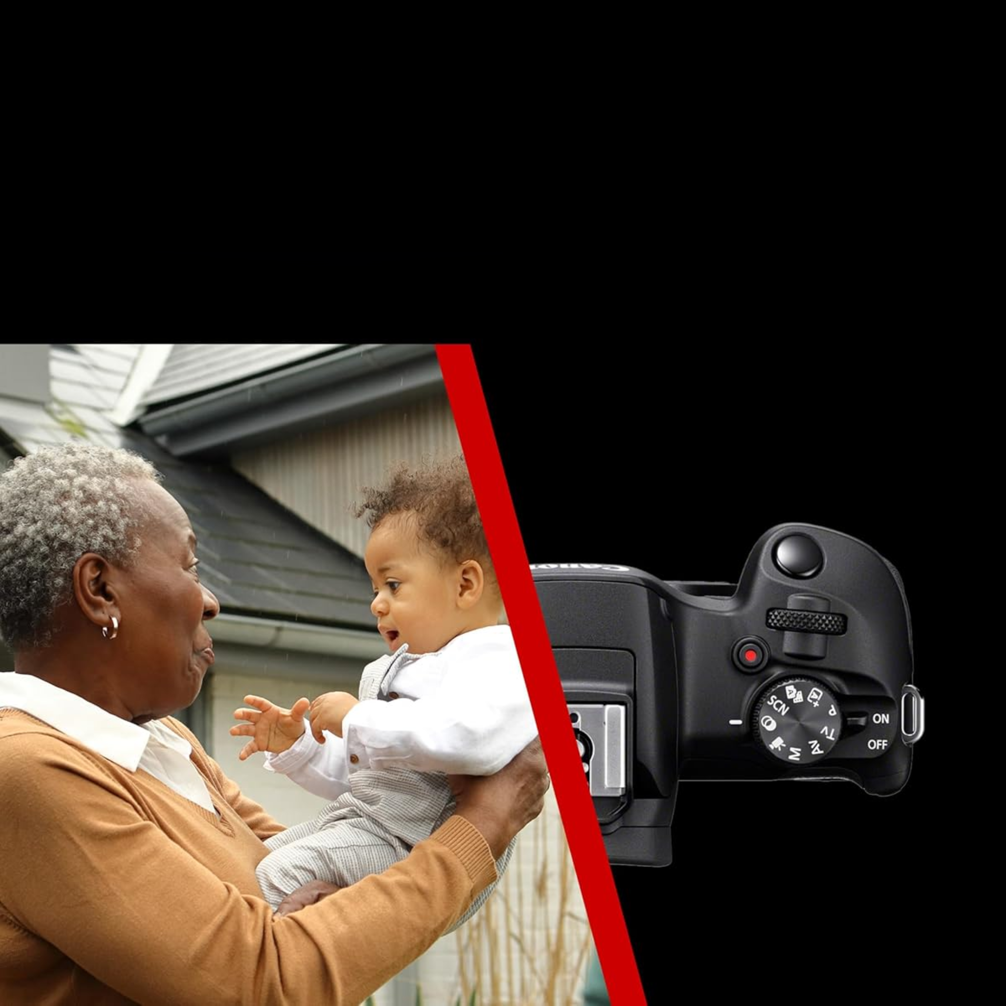 Appareil Photo Hybride 24MP avec Objectif 18-45mm – Vidéo 4K, Autofocus Intelligent, Stabilisation, Prise de Vue en Continu 6,5 IPS, Wi-Fi & Bluetooth