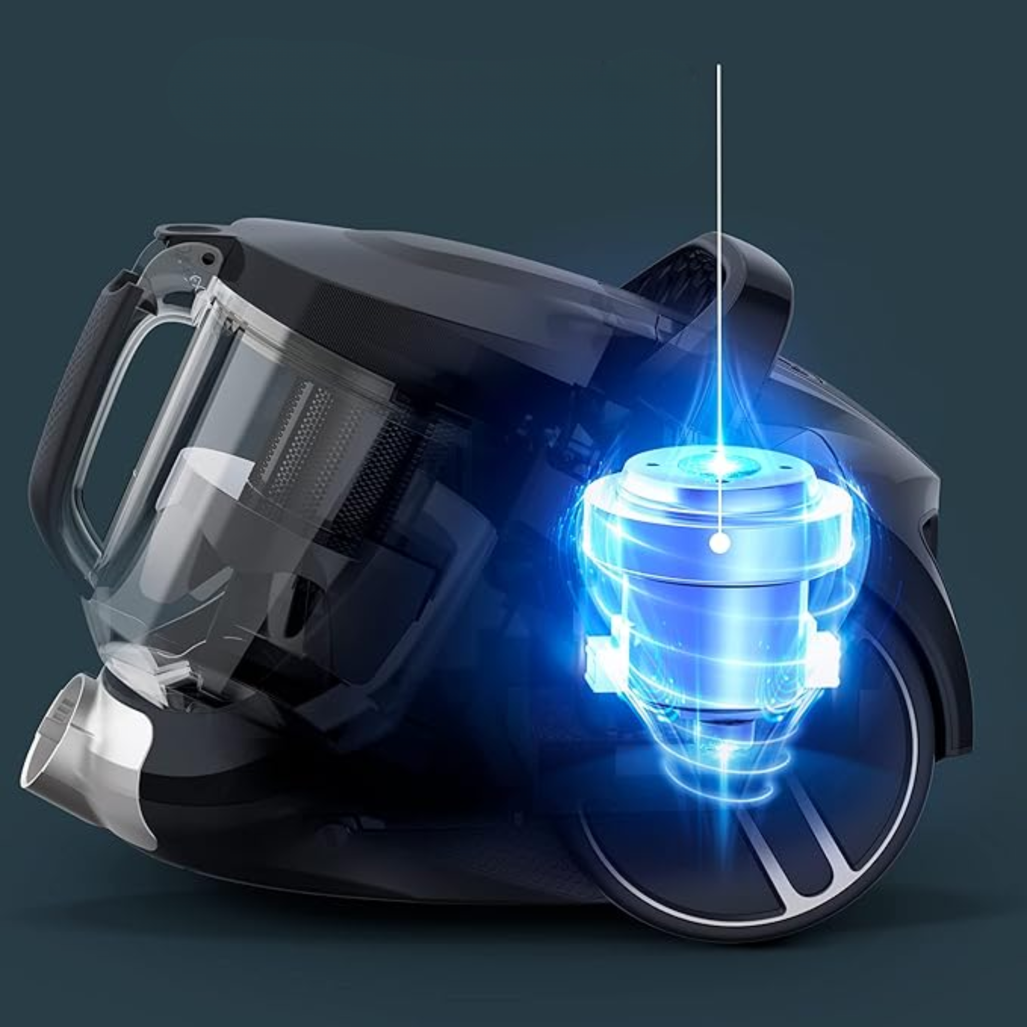 Aspirateur Compact Power XXL – Moteur Économe 900 W Max, Haute Filtration, Bac Poussière XXL 2,5 L, Compact RO4B23EA, Bordeaux (Sans Marque)