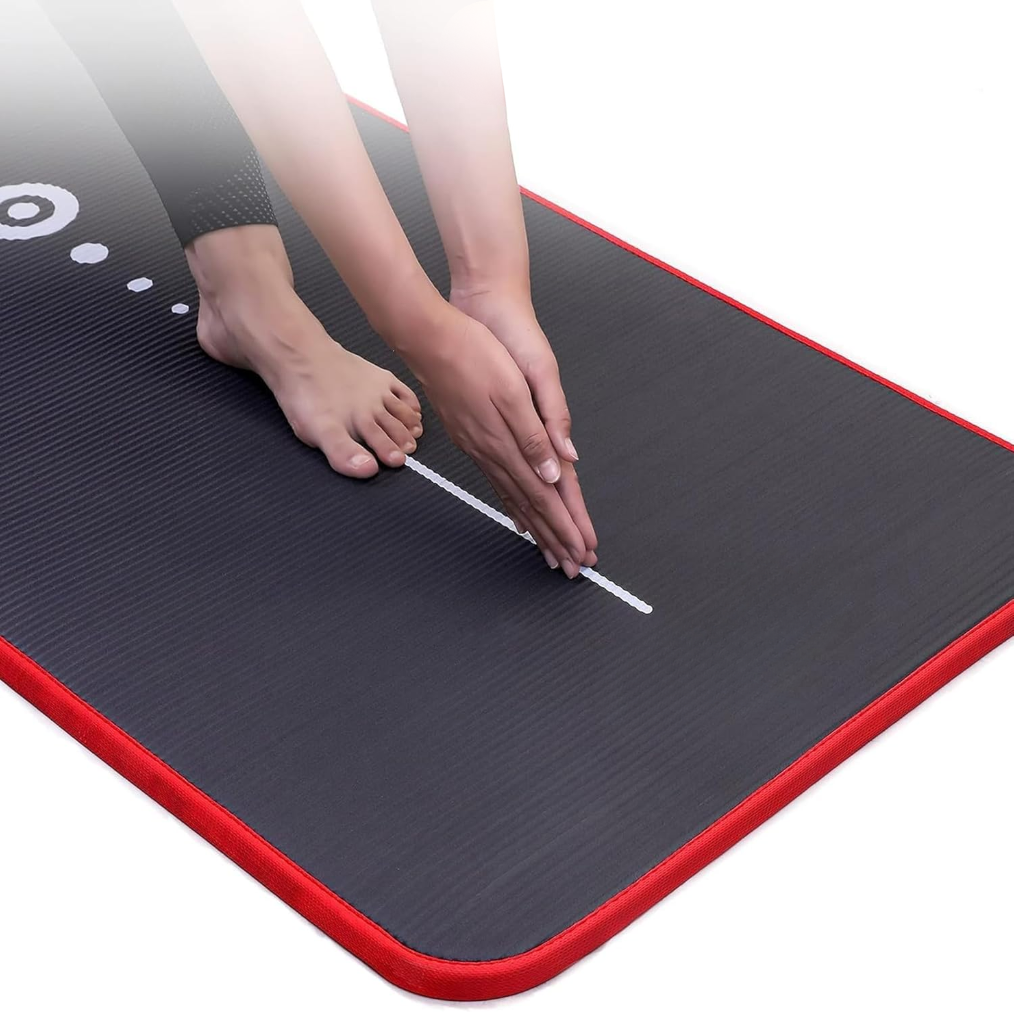 Tapis de Yoga Épais 10 mm / 15 mm – Tapis Antidérapant pour Yoga, Pilates, Gym, Sports, Camping